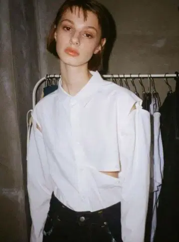 soduk ribbon everywhere shirt white