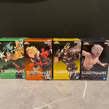 나의 히어로 아카데미아 피규어 4체 세트 GiGO 한정판