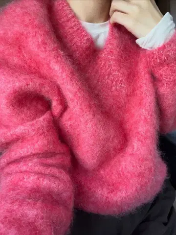 클라네 캐시미어 니트 CASHMERE V NECK KNIT TOP