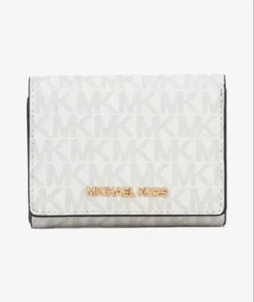 MICHAEL KORS 3단 폴더형 지갑 화이트