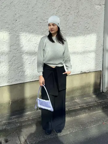 ATTISESSION 트위드 라이크 자켓 팬츠