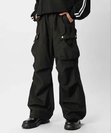 [Neucon] 더블 포켓 파라슈트 카고 팬츠