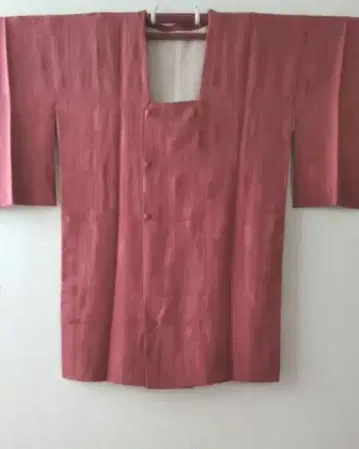 도유키 코트 4 / 순수 실크 / 야하 문양 / 로즈 핑크 색상