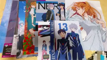 에반게리온 클리어 파일 묶음 판매