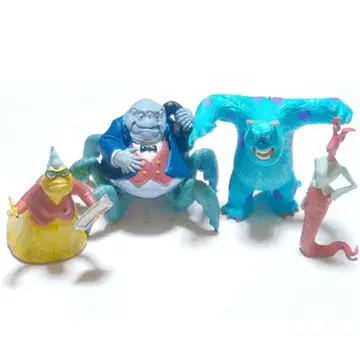 몬스터 주식회사 스케어리 몬스터 세트 2 피규어 PVC 4체 세트