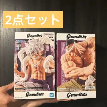 [ 미개봉 ] 원피스 피규어 2체 세트 루피 흰 수염