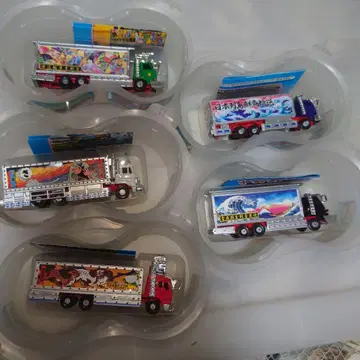 데코토라 미니어처 5대 세트 로손 한정판 컴플리트