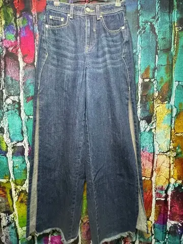 EMODA 에모다 슬릿 데님 팬츠 size 0