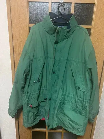 타미힐피거 밀리터리 자켓 그린