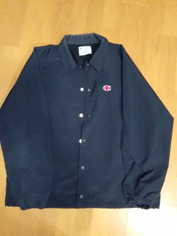 Champion 블랙 자켓 X-LARGE