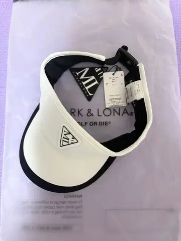 택 포함 미사용 새상품 MARK&LONA 선바이저