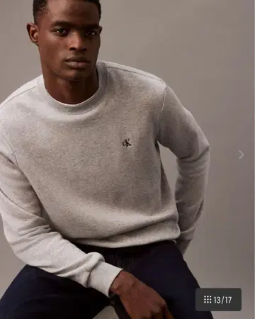 새상품 정품 Calvin Klein Jeans 트레이닝복 그레이 M