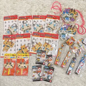 2 요괴워치 코마씨 코마지로 아크릴 키링 키케이스 세트