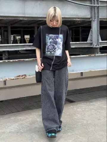 TAKEO KIKUCHI [ A 라인 시리즈 ] 데님