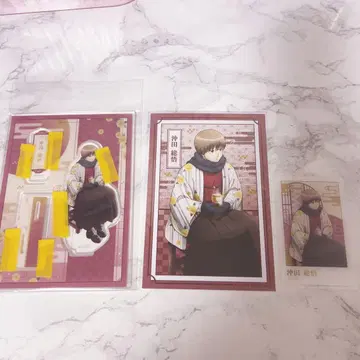 은혼 오키타 소고 아크릴 스탠드 아크릴 카드 특전 엽서