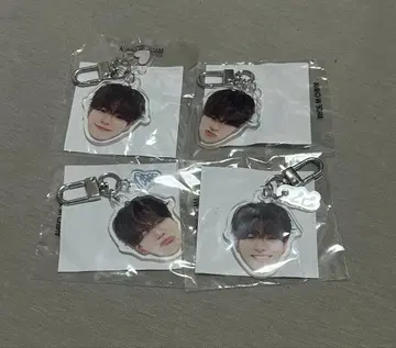 treasure 재혁 얼굴 아크릴 키링 희로애락 컴프