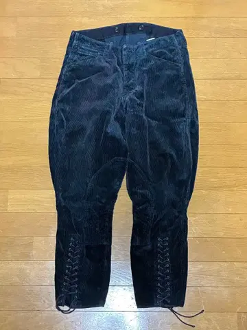 Blacksign 코듀로이 블리치 팬츠