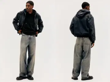 H&M 배기 데님 [온라인 한정 판매] W31 L30