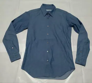 JOHN LAWRENCE SULLIVAN 샴브레이 데님 셔츠 38