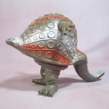 울트라 괴수 시리즈 타코콩 빨간색 택판 1989 일본제 경질 소프트 비닐