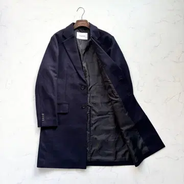 새상품급 현행 매킨토시 캐시미어 숏 비버 체스터 코트 40