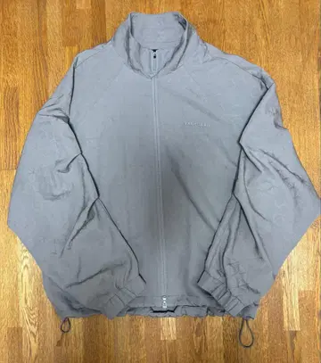 AZUL 그레이 나일론 집업 자켓