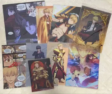 fate 길가메쉬 코토미네 키레이 클리어 파일 9장 세트