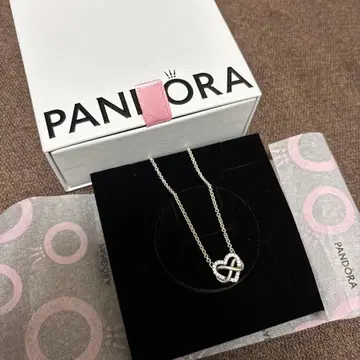 PANDORA 판도라 Infinity Heart Necklace