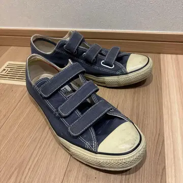 컨버스 네이비 벨크로 스니커즈 28