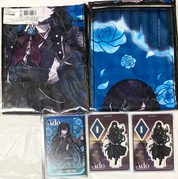 Ado 라운드원 한정판 아크릴 스탠드 학교 축제 머플러 타월 엽서