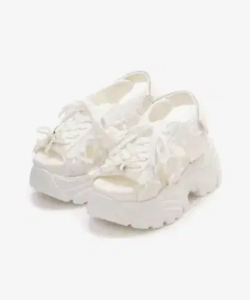 2WAY 데코 리본 스포츠 샌들 아이보리