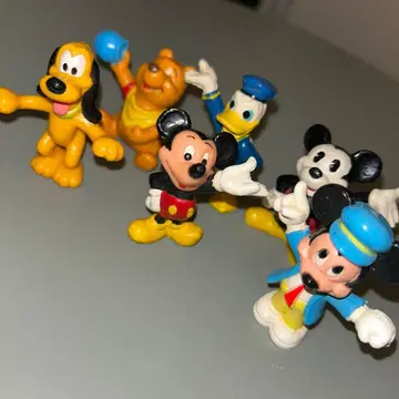 (1373) 당시물 미키 푸우 도날드 플루토 피규어 세트