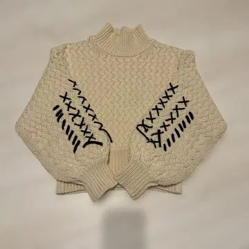 AmeriVINTAGE 뜨개질 하이넥 스웨터