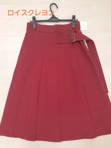 새상품 로이스크레용 스커트 핑크