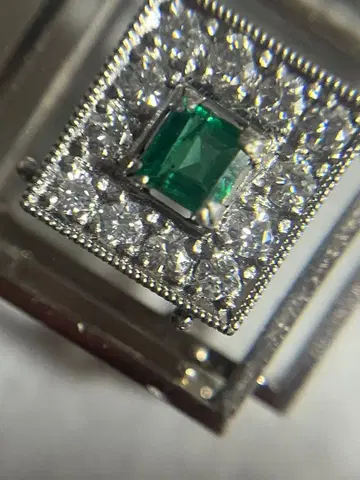 에메랄드 메레 다이아 오비 고정 띠 각인 있음