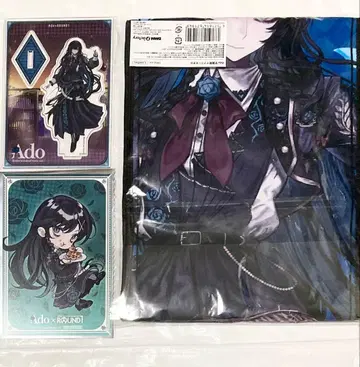 Ado 라운드원 한정판 아크릴 스탠드 학교 축제 머플러 타월 엽서 2