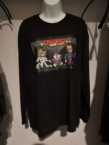 처키 돈펜 콜라보 긴팔 티셔츠