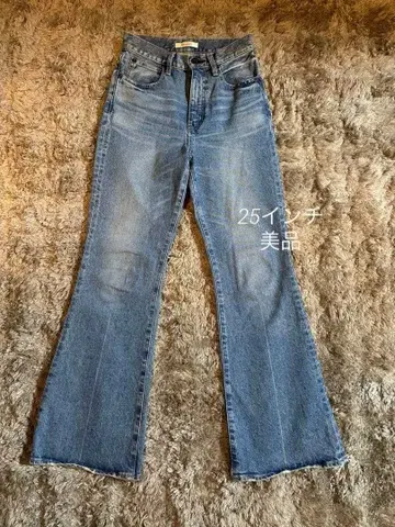 새상품급 moussy mvs flare 마우지 데님 25