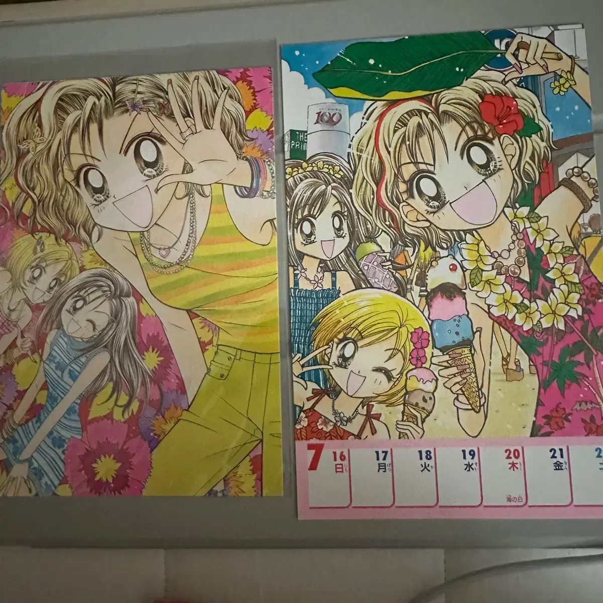 [Vintage Stationery] Classic Anime Postcard Super Gals Kamikaze Phantom Thief Jeanne