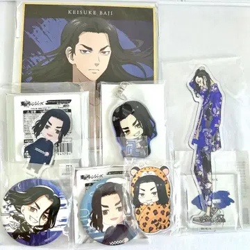 바지 케이스케 도쿄 리벤저스 묶음 판매 아크릴 스탠드 색지 캔뱃지