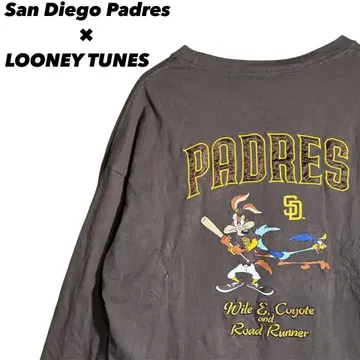 샌디에이고 파드레스 루니 튠즈 롱 티셔츠 구제 티셔츠