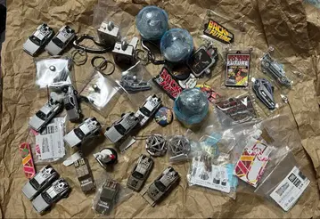 백투더퓨처 가챠가챠 등 묶음 판매 새상품 포함 거의 새상품급