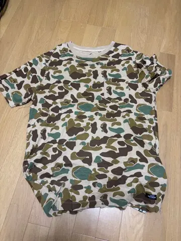 QUIKSILVER WATERMAN 카모플라주 T셔츠