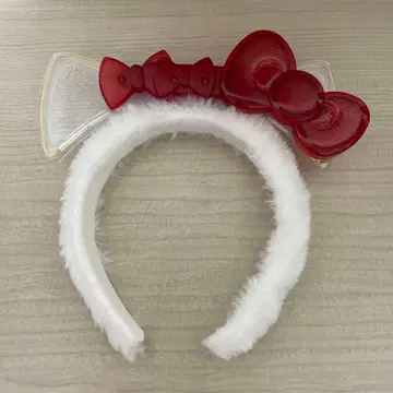 산리오 퓨로랜드 헬로키티 네온 머리띠 헬로키티