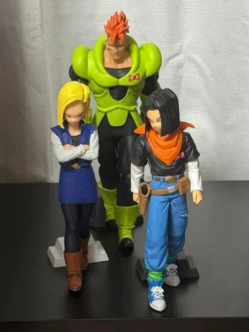 드래곤볼 프라이스 출진 16호 17호 18호 피규어