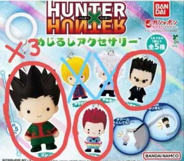 HUNTER HUNTER 메지루시 액세서리 3종 5개 세트