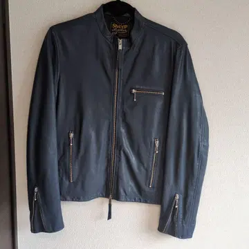 [ 새상품급 ] 417 에디피스 싱글 라이더 자켓 시어링 가죽 M