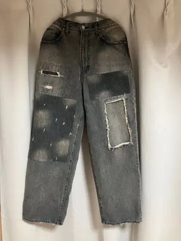 F-LAGSTUF-F [플래그스터프] 보로 데님 팬츠