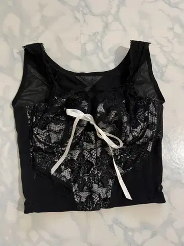 LALA 그랜트이원스 니퍼 뷔스티에 브라 블랙 E75