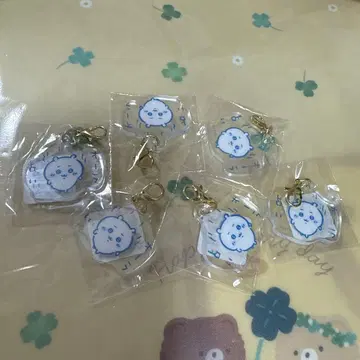 치이카와 레스토랑 HOT한 미니 아크릴 참 오라 점술 6개